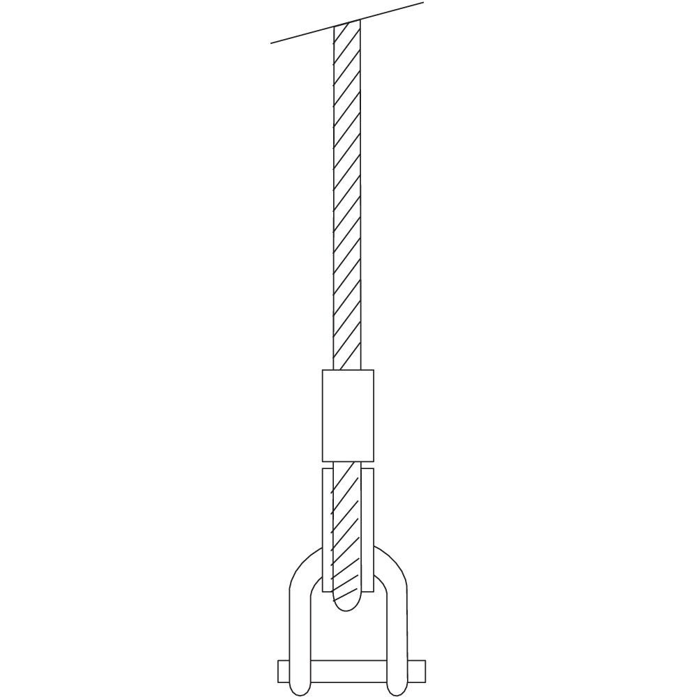 Wire rope slings 4leg with chain components REMA